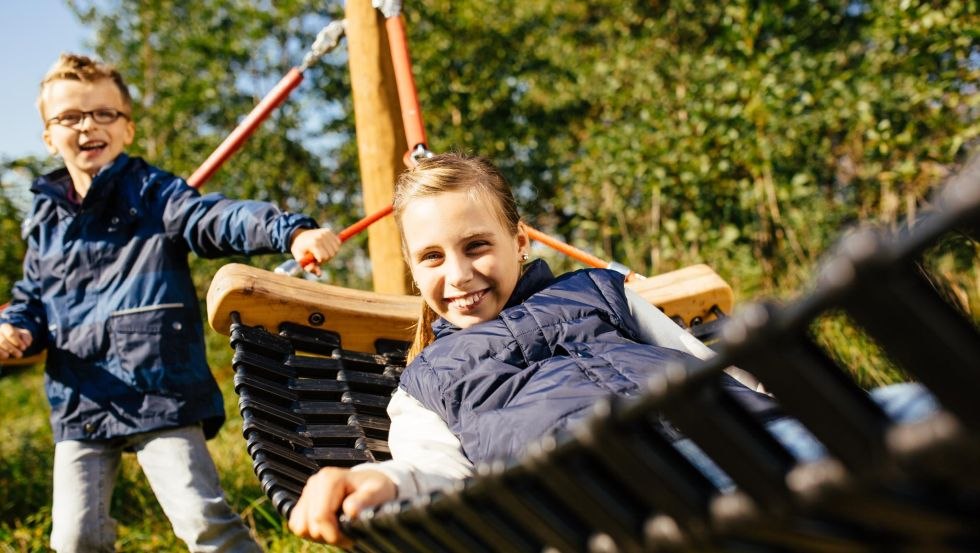 Hangmatten om in te ontspannen // &copy; MV-T/Roth