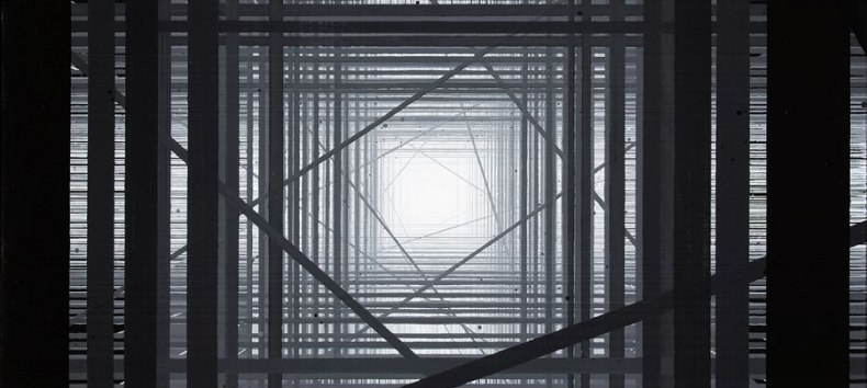 &bdquo;Optimist.03&ldquo;, Acryl auf Leinen, 140 cm x 140 cm, 2023 // &copy; Ole Gr&ouml;nwoldt