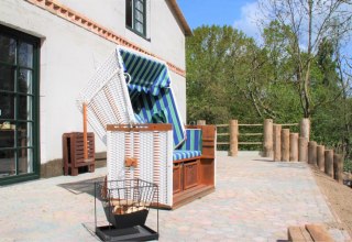 Terrasse des Landhauses // &copy; Landhaus Ankerplatz