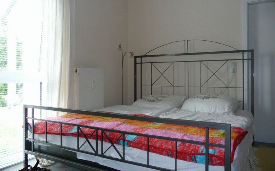 Schlafzimmer in der Ferienwohnung Schomecker, © Ferienwohnung Schomecker