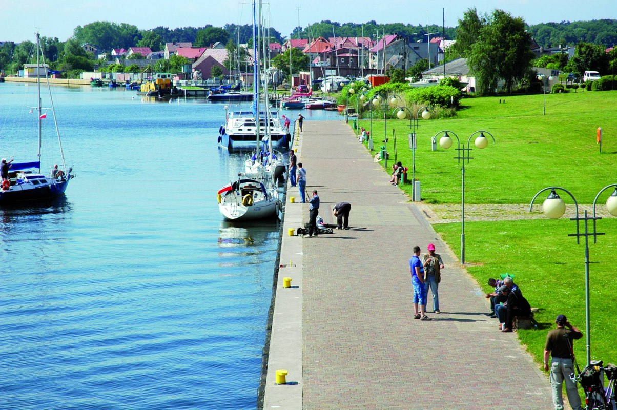 Pier mit Anlegeplätzen für Boote. // © Pomorze Zachodnie Pier mit Anlegeplätzen für Boote. // © Pomorze Zachodnie