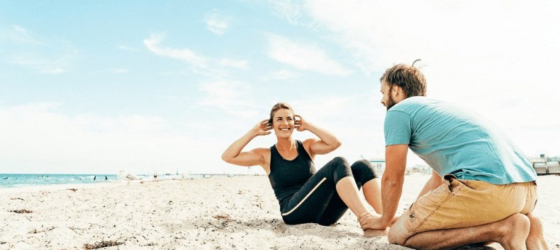 Sit-Ups mit Meerblick // &copy; MV-T/H2F