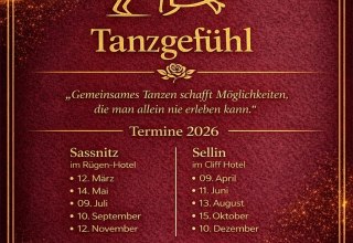 Veranstaltungsflyer alle Termine Sassnitz und Sellin // &copy; SFlade