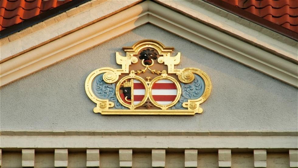 Zeughaus Wappen, © Tourismuszentrale Wismar Zeughaus Wappen, © Tourismuszentrale Wismar