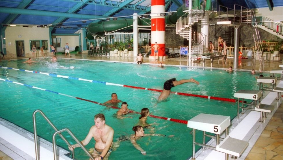 Sportbecken der Bodden-Therme, &copy; Bodden-Therme