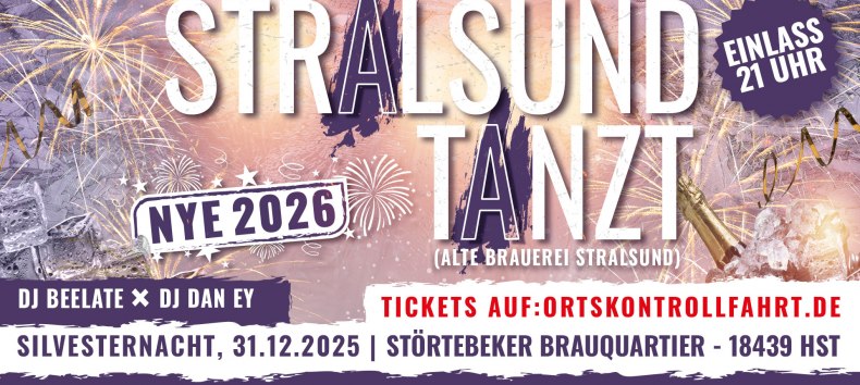 Stralsunds grösste Silvesternacht!, © Werbezentrum MV GmbH