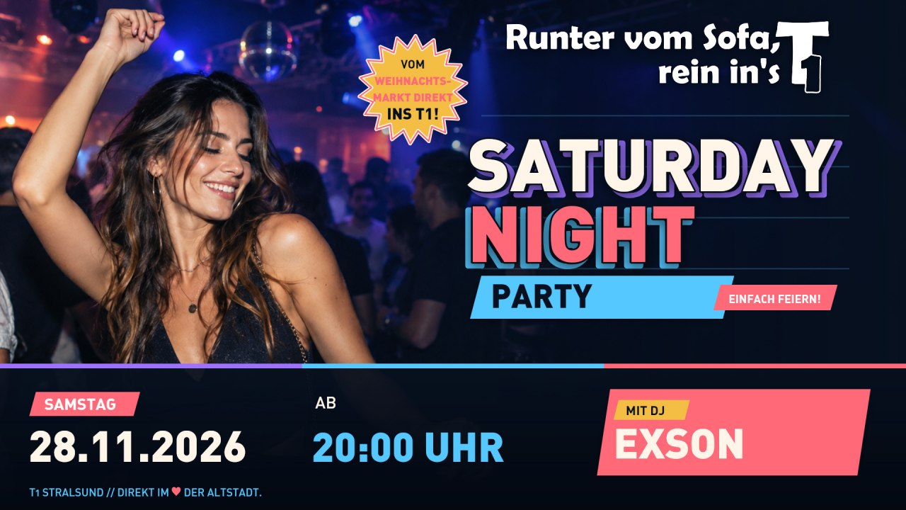 Saturday Night // © Werbezentrum MV Saturday Night // © Werbezentrum MV