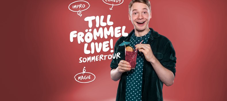 Till Fr&ouml;mmel live! Impro-Comedy & Magie &ndash; Sommertour // &copy; Till Fr&ouml;mmel (bereitgestellt)