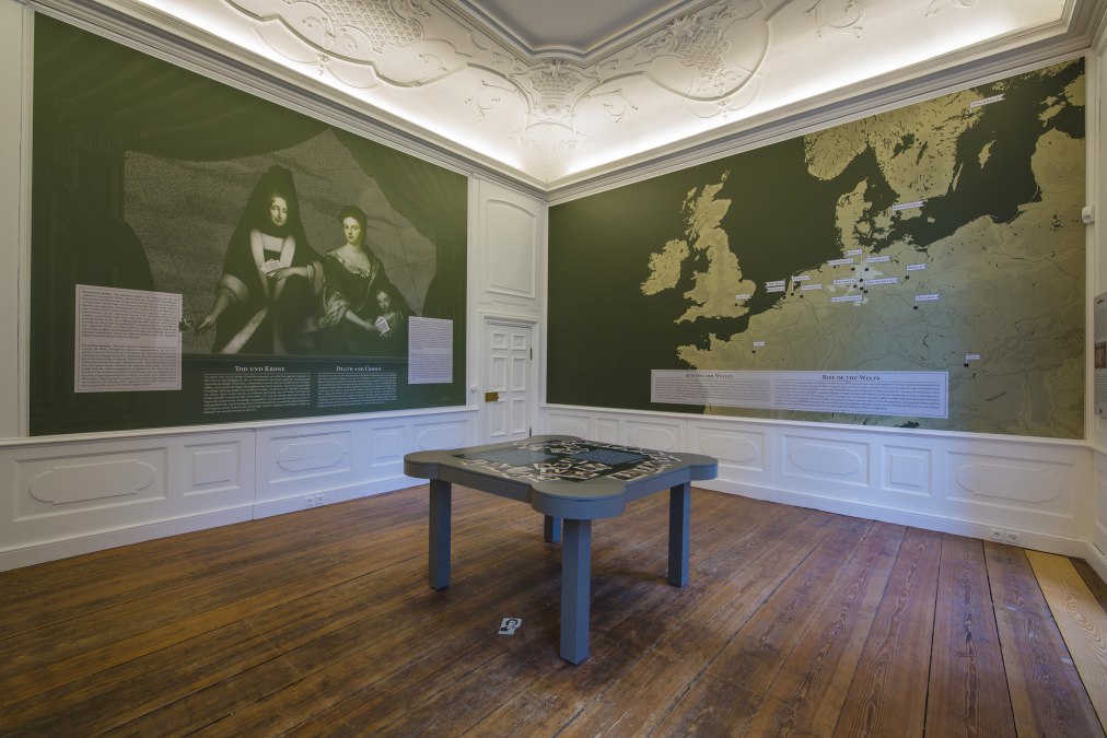 Interaktive Ausstellung im Schloss Bothmer, &copy; SSGK MV / Timm Allrich