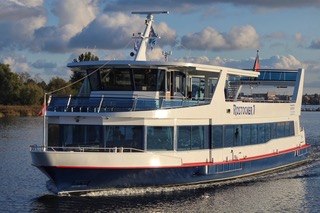 Rostocker Fahrgastschiff // © Rostocker Fahrgastschifffahrt Kathrin Schütt GmbH Rostocker Fahrgastschiff // © Rostocker Fahrgastschifffahrt Kathrin Schütt GmbH