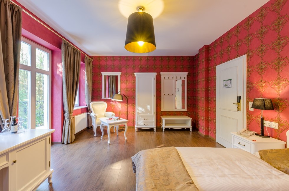 Zimmerbeispiel Residenz // © Seeschloss Schorssow Zimmerbeispiel Residenz // © Seeschloss Schorssow
