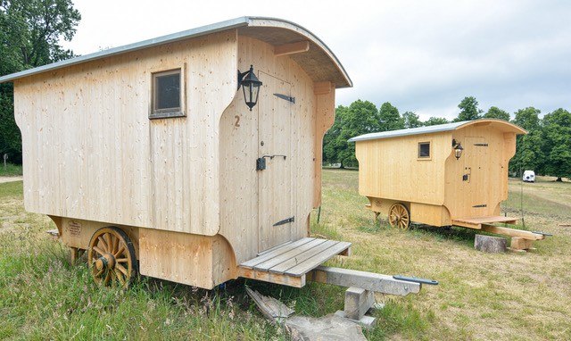 Schäferwagen // © Biberferienhof_TolPix Schäferwagen // © Biberferienhof_TolPix