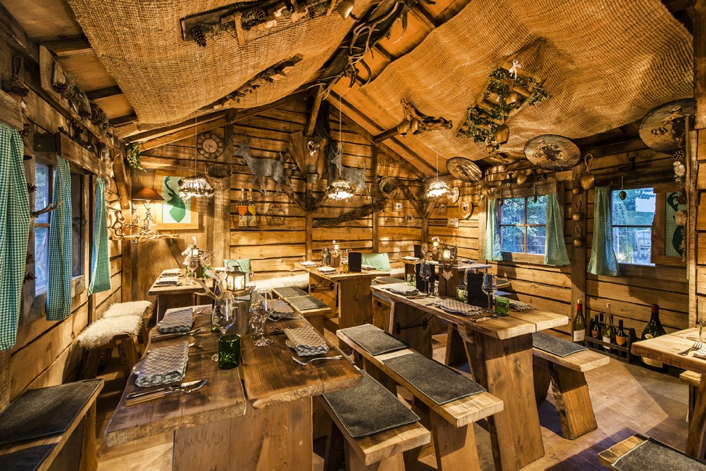 Die neue Location im Land Fleesensee - Jagdhütte, © Fleesensee Schlosshotel GmbH