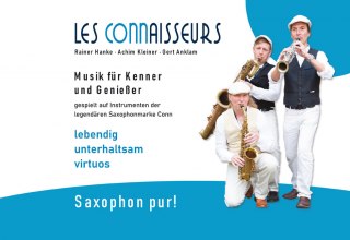 Saxophontrio Les Connaisseurs // &copy; Les Connaisseurs