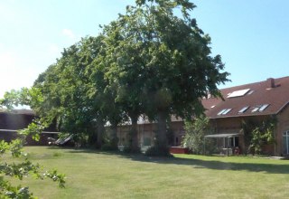 Au&szlig;enansicht Schafscheune Hoppenrade, &copy; Klaus Axtmann