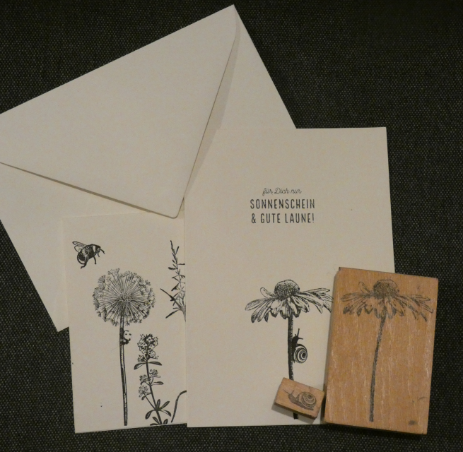 Naturstempelmotive auf Karten, © Birte Schadlowski/Müritzeum Naturstempelmotive auf Karten, © Birte Schadlowski/Müritzeum