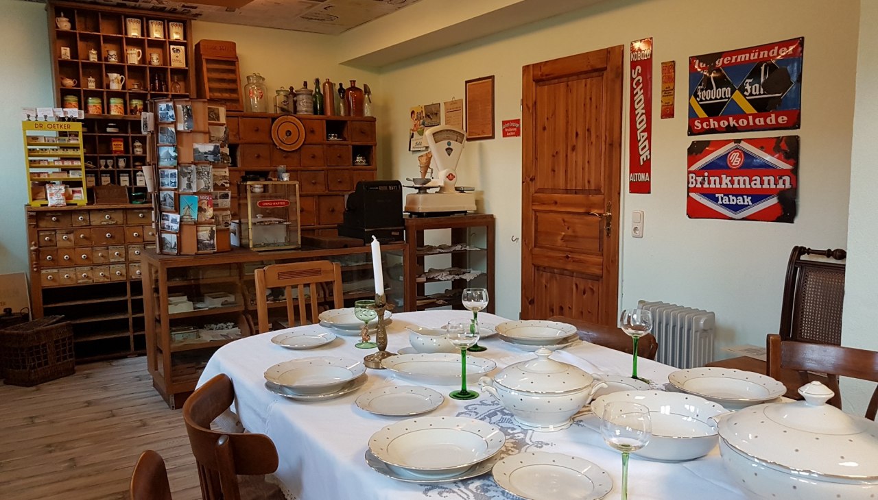 Störtalmuseum Banzkow - Tante Emma Laden, © Fotos: Lewitz e.V. Störtalmuseum Banzkow - Tante Emma Laden, © Fotos: Lewitz e.V.