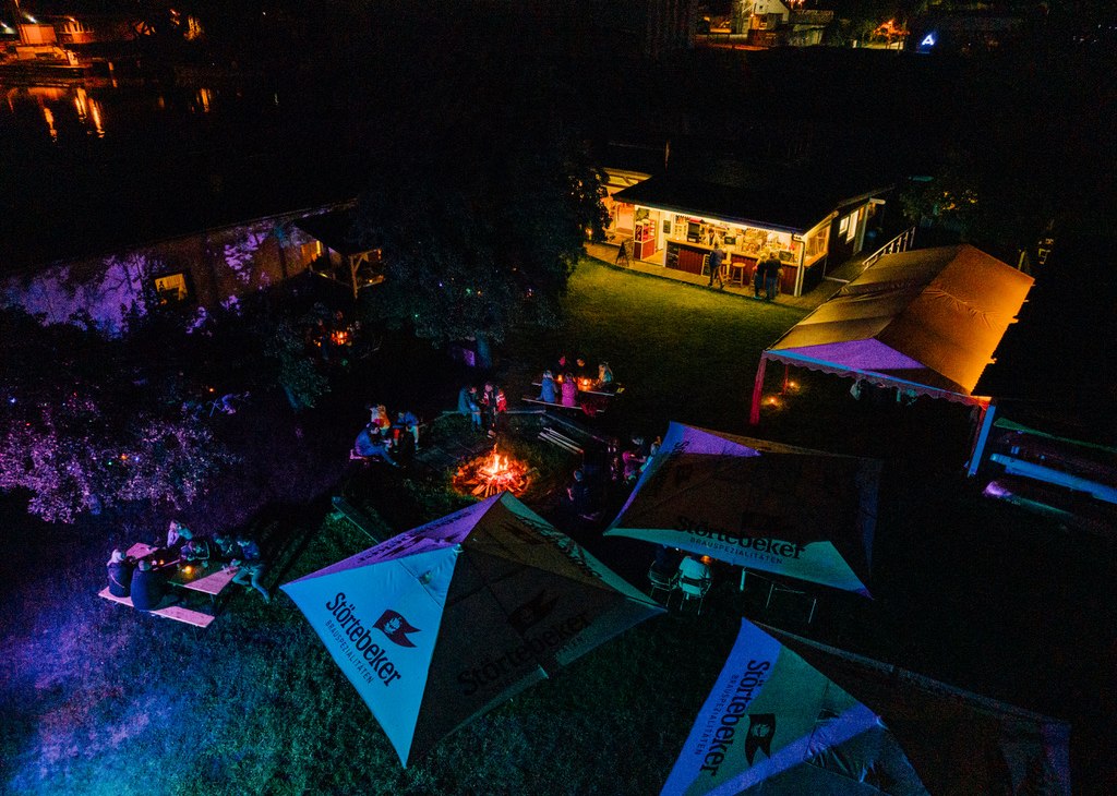 Hansefest im Flusscaf&eacute;, &copy; Abenteuer Flusslandschaft