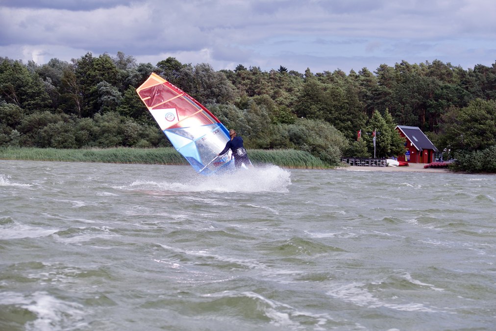 Surfrevier Untergoehren am Fleesensee, © Wassersport Fleesensee Surfrevier Untergoehren am Fleesensee, © Wassersport Fleesensee