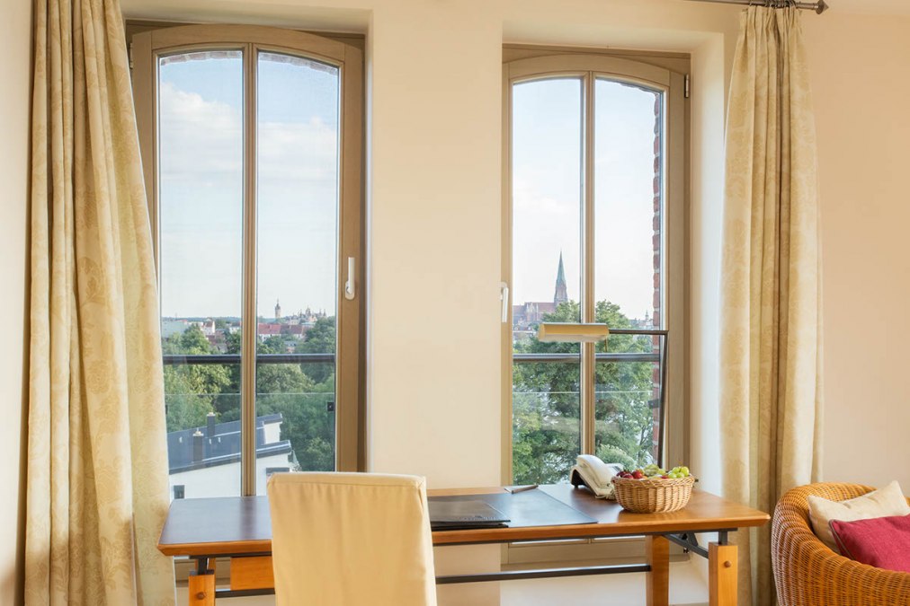 Der Ausblick vom Hotel Speicher am Zigelsee, © Hotel Speicher am Ziegelsee