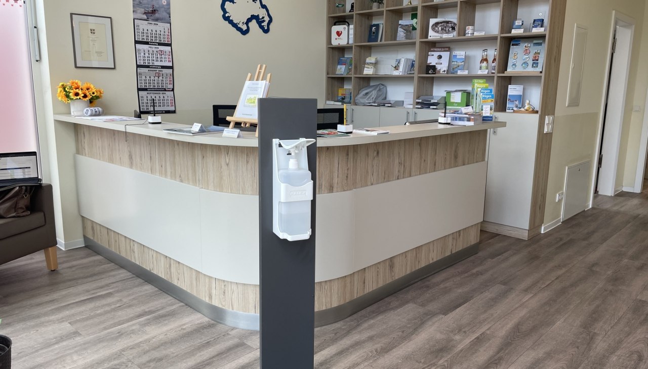 Touristinformation Glowe, © TMV/A. Wilken Touristinformation Glowe, © TMV/A. Wilken