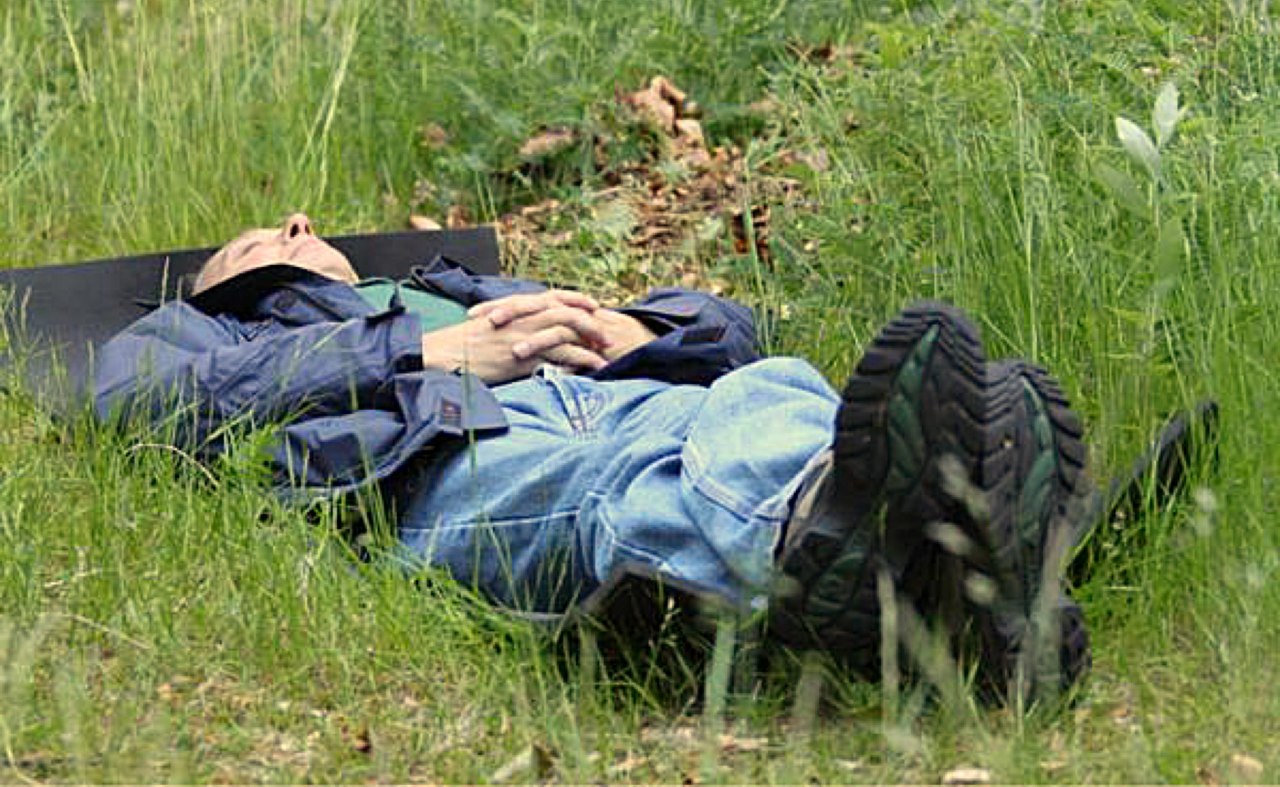 Tiefenentspannung auf dem Friedensberg in Sellin // &copy; Dr. Bittner