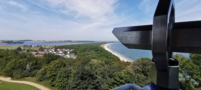Rangerf&uuml;hrung im Biosph&auml;renreservat S&uuml;dost-R&uuml;gen - Blick vom Lotsenturm Thiessow // &copy; Biosph&auml;renreservat S&uuml;dost-R&uuml;gen