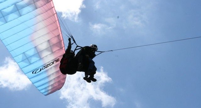 Tandemvlucht // &copy; Norddeutsche Gleitschirmschule GmbH