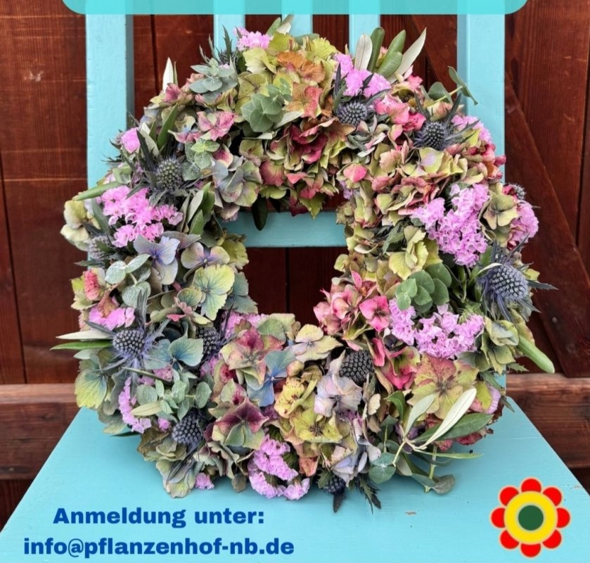 Beispiel Hortensienkranz // &copy; Pflanzenhof