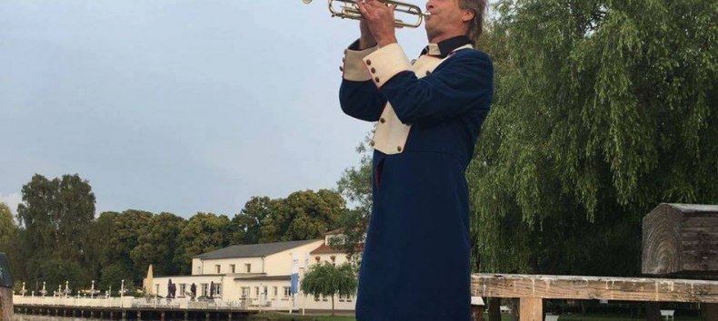 Trompetensolo von Herrn Viehst&auml;dt // &copy; Touristinformation Krakow am See