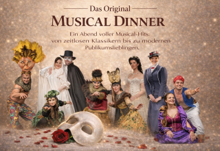 Diese Musical-Dinner-Show bringt das Flair der gro&szlig;en B&uuml;hnen mit stimmgewaltigem LIVE-GESANG in das erlesene Ambiente anspruchsvoller Gastronomie &ndash; Sie werden begeistert sein! // &copy; Glamour Events