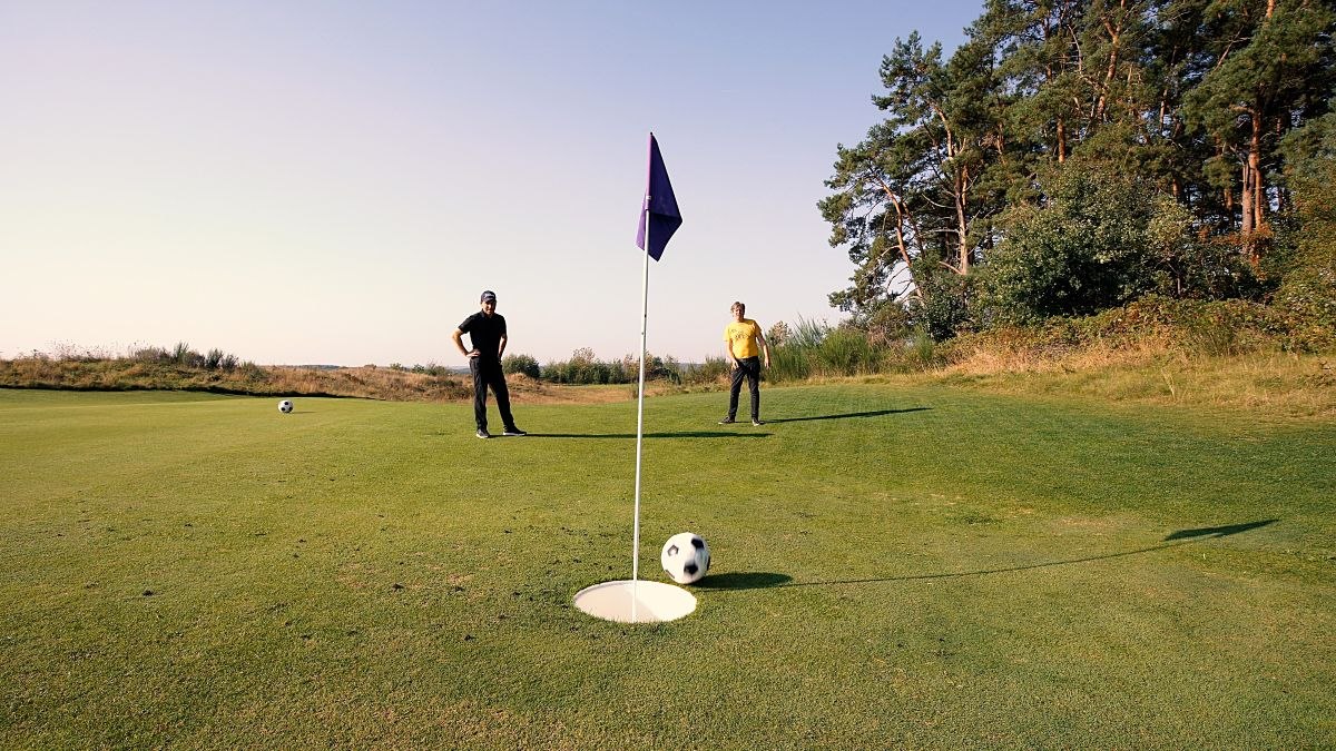 Voetbalgolf bij WINSTONgolf in Vorbeck // &copy; WINSTONgolf Vorbeck