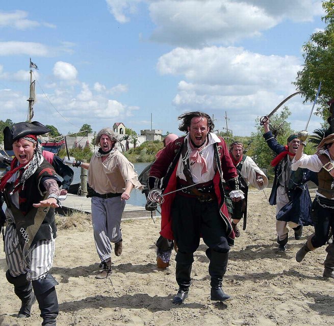 Capt`n Flint und seine Crew, &copy; Jan-Peter Pr&uuml;&szlig;en, Ralf Waidmann, Holger Glaner, Matthias Sievert