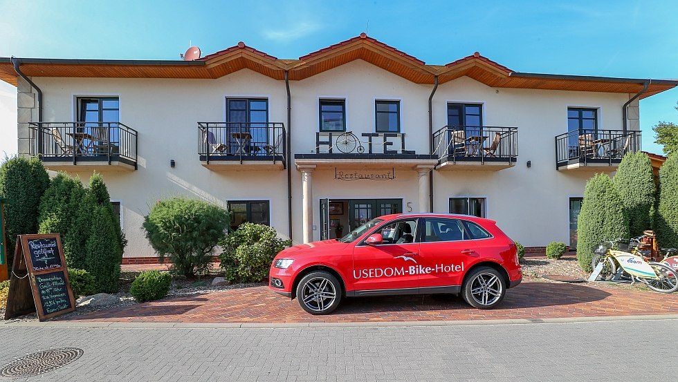 Willkommen im Usedom Bike-Hotel & Suites // © Vaske Willkommen im Usedom Bike-Hotel & Suites // © Vaske