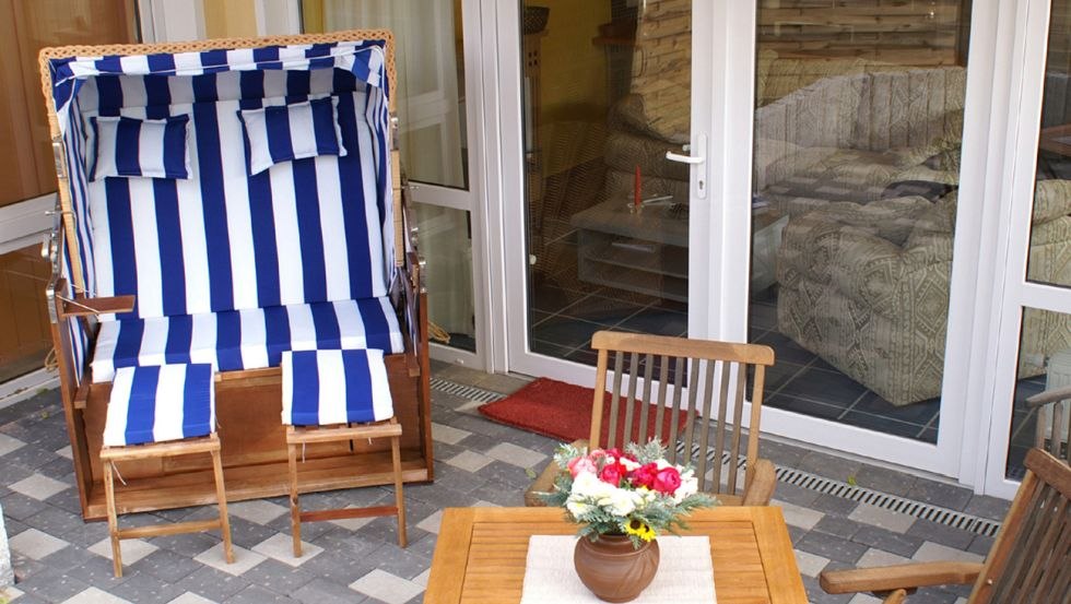 Terrasse Haus InselTraum // &copy; Oppenh&auml;user Ostsee-Insel-Poel