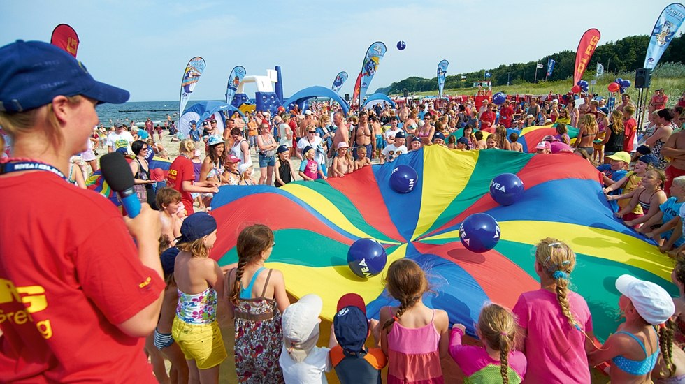 Strandfest an der Ostsee, &copy; DLRG/NIVEA