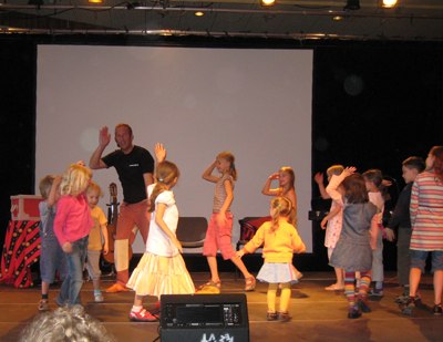 Kinderlieder-Programm von Cattu, dem Traumf&auml;nger, &copy; Cattu