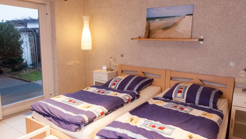 Schlafzimmer in der barrierefreien Ferienwohnung in Dierhagen, © Martin Schweitzer Schlafzimmer in der barrierefreien Ferienwohnung in Dierhagen, © Martin Schweitzer