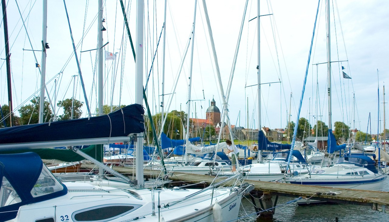 Hafen Ribnitz, © Stadt Ribnitz Damgarten