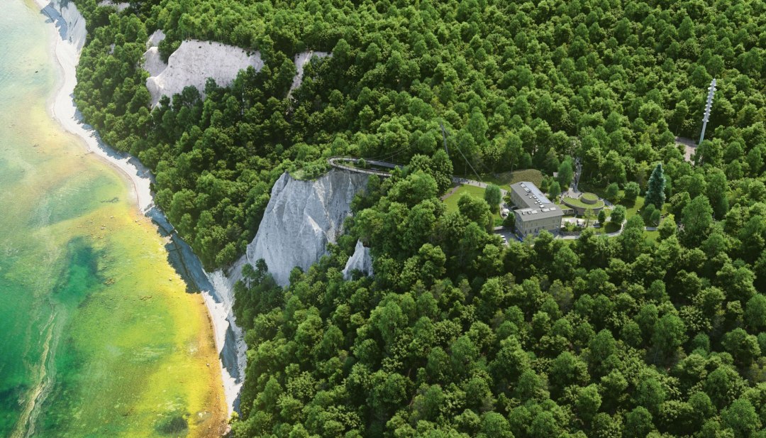 Nachhaltiges Naturerlebnis im Nationalpark-Zentrum K&Ouml;NIGSSTUHL. Voraussichtlich ab 2022 mit schwebender und barrierefreier Plattform. // &copy; NZK-DOMUSImages/A.Rudolph