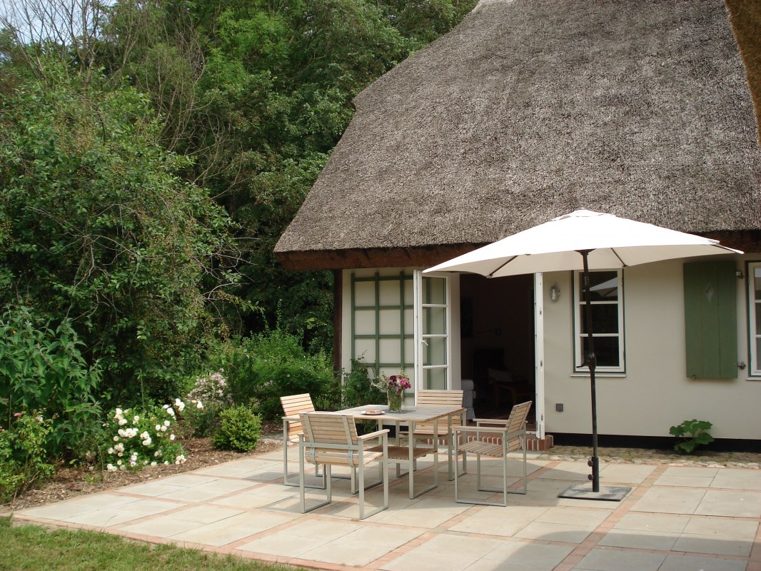 Vakantie op R&uuml;gen in het landhuis cottage // &copy; Rittergut Streu