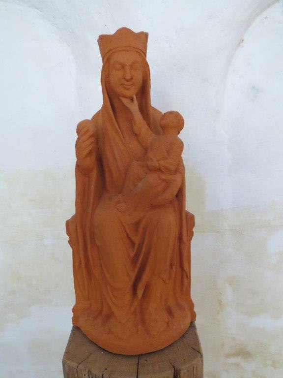 Wolkwitz Madonna, replica van klei door Gerti Bauer // &copy; A. Groh
