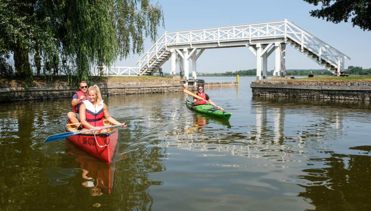 Weiße Brücke, © Stadt Neustrelitz Weiße Brücke, © Stadt Neustrelitz