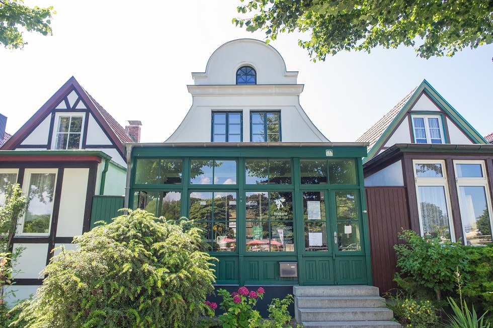 Vorderansicht des Hauses, &copy; Frank Burger