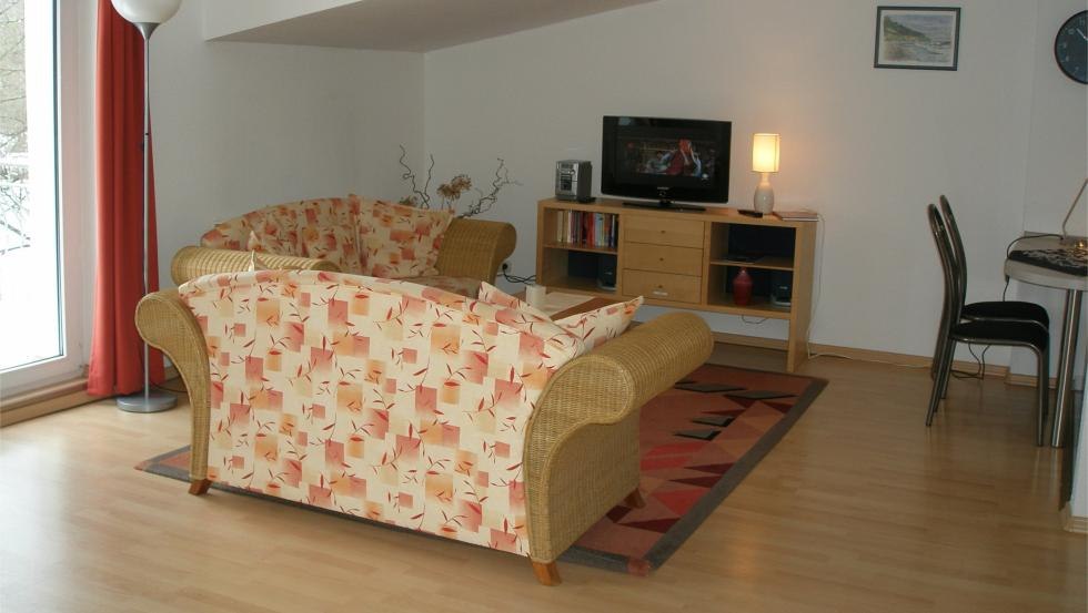 Ferienwohnung 2 - Wohnbereich // &copy; Thomas Alisch
