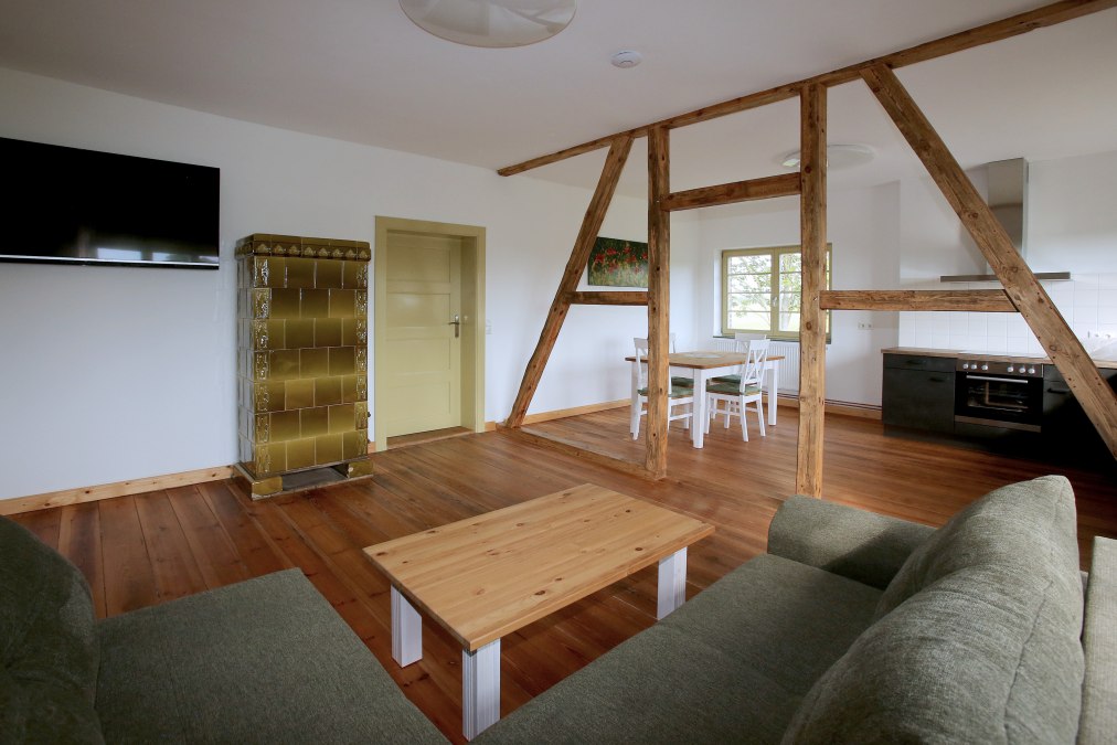 Wohnbereich Ferienwohnung 3, © Ferienhaus Meincke Wohnbereich Ferienwohnung 3, © Ferienhaus Meincke