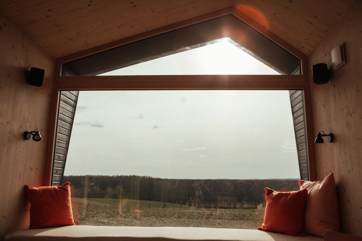 Uitzicht vanuit de hut // &copy; Theresa Lange