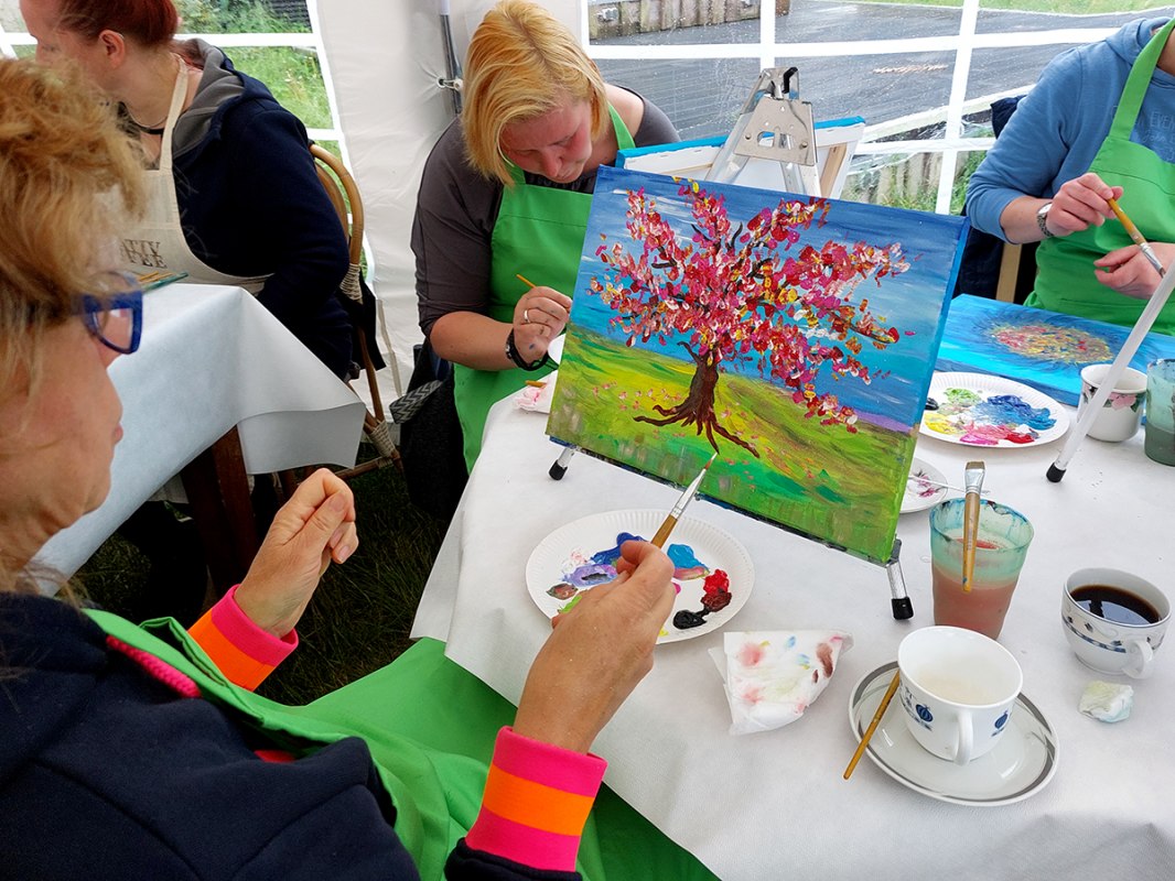 Kleiner Schnappschuss vom letzen Event., &copy; Kulturhof Letschow e.V.