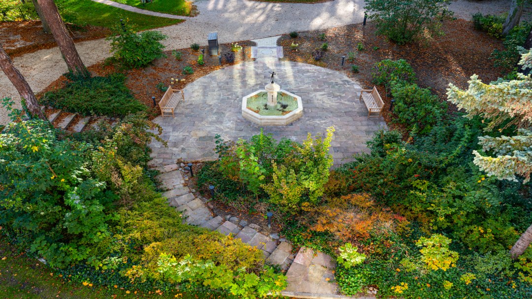 Denkmalgeschützter Garten- und Architekturensemble, © pineblue Denkmalgeschützter Garten- und Architekturensemble, © pineblue