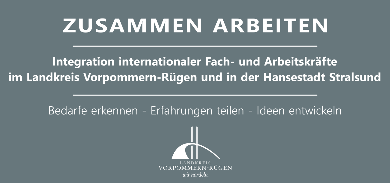 Zusammen arbeiten // © Landkreis Vorpommern-Rügen Zusammen arbeiten // © Landkreis Vorpommern-Rügen